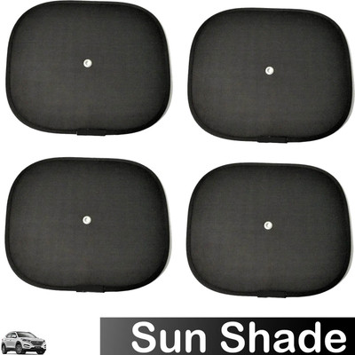 Rhtdm Side Window Sun Shade For Hyundai Tucson, Universal For Car(Black)