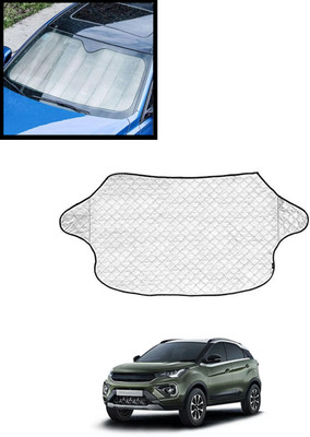 AYW Windshield Sun Shade For Tata Universal For Car(Silver)