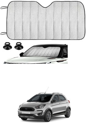 GONAMA Rear Window Sun Shade For Ford Universal For Car(Silver)