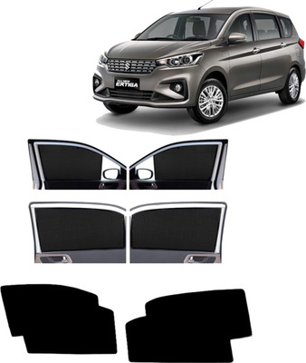 DreamRow Side Window Sun Shade For Maruti Suzuki Ertiga(Black)