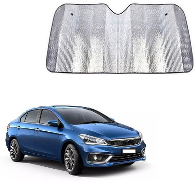 SPREADX Windshield Sun Shade For Maruti Suzuki Ciaz(Silver)