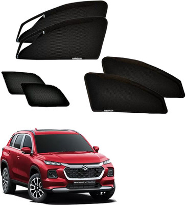 HARKRISH Side Window Sun Shade For Maruti Suzuki Grand Vitara(Black)