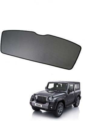 AuTO ADDiCT Rear Window Sun Shade For Mahindra Thar(Black)