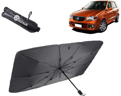 Selifaur Dashboard, Rear Window, Sun Roof, Windshield Sun Shade For Maruti Suzuki Alto K10(Black)