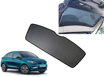 AUTO PEARL Rear Window Sun Shade For Tata Tigor(Black)
