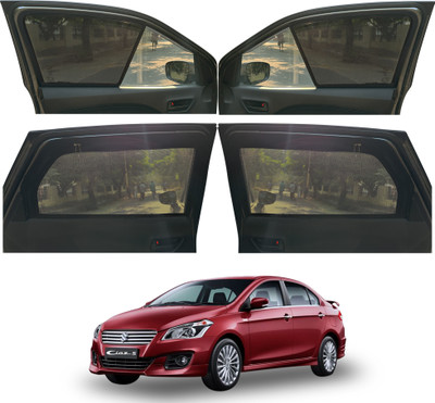 autoluxer Side Window Sun Shade For Maruti Suzuki Ciaz(Black)