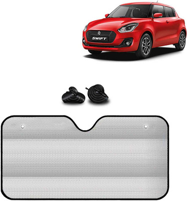 Kingsway Windshield, Dashboard, Rear Window Sun Shade For Maruti Suzuki Swift(Silver)