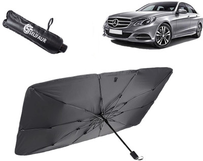 Selifaur Dashboard, Rear Window, Sun Roof, Windshield Sun Shade For Mercedes Benz E220(Black)