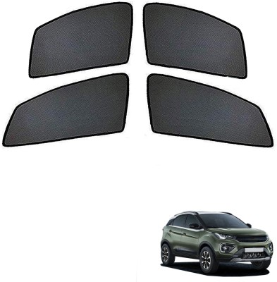 PEEPS STORE Side Window Sun Shade For Tata Nexon(Black)