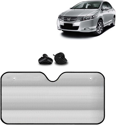 Kingsway Windshield, Dashboard Sun Shade For Honda City(Silver)