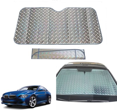 AUTO PEARL Dashboard, Windshield Sun Shade For BMW 6 Series(Grey)