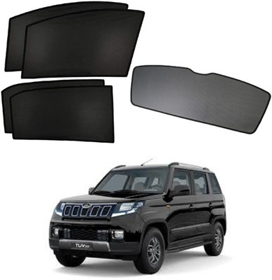 RAKRISH Rear Window, Side Window Sun Shade For Mahindra TUV 300(Black)