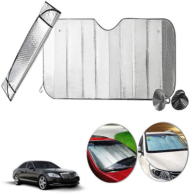 AUTO PEARL Dashboard, Windshield Sun Shade For Mercedes Benz S320(Silver)