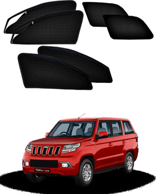 PEEPS STORE Side Window Sun Shade For Mahindra TUV-300(Black)