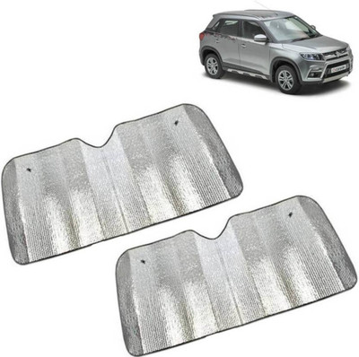 RideXpert Dashboard Sun Shade For Universal For Car(Silver)