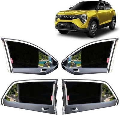 Alex traders Side Window, Rear Window Sun Shade For Mahindra XUV 300(Black)