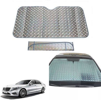 AUTO PEARL Dashboard, Windshield Sun Shade For Mercedes Benz S300(Grey)