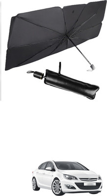 GONAMA Side Window Sun Shade For Opel Astra(Black)