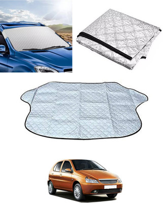 AYW Windshield Sun Shade For Tata Indica(Silver)