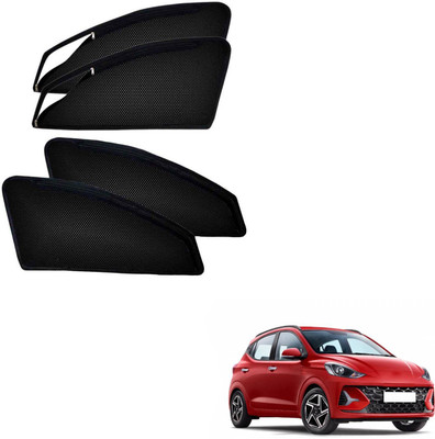 PEEPS STORE Side Window Sun Shade For Hyundai Grand i10 NIOS(Black)