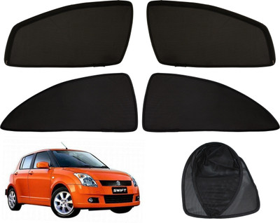 Magnetic Side Window Sun Shade For Maruti Suzuki Swift(Black)