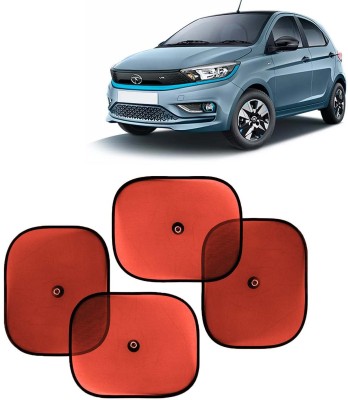 Kingsway Side Window, Rear Window, Dashboard, Sun Roof, Windshield Sun Shade For Tata Tiago(Red)