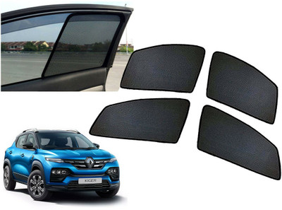 AUTO PEARL Side Window Sun Shade For Renault Kiger(Black)