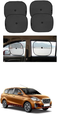 Suprozo Side Window, Rear Window Sun Shade For Datsun Go+, Universal For Car(Black)