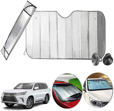 AUTO PEARL Dashboard, Windshield Sun Shade For Lexus LX(Silver)