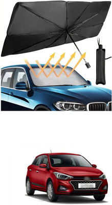 XZRTZ Windshield Sun Shade For Hyundai Getz(Black)