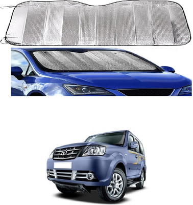 ROSHNEER ENTERPRISES Windshield Sun Shade For Tata Sumo Grand(Silver)