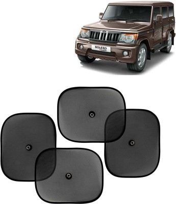 Kingsway Side Window, Rear Window, Windshield Sun Shade For Mahindra Bolero(Black)