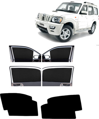 DreamRow Side Window Sun Shade For Mahindra Scorpio(Black)