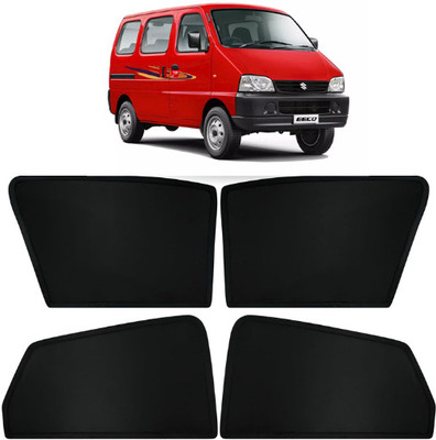 RAKRISH Rear Window, Side Window Sun Shade For Maruti Suzuki Eeco(Black)