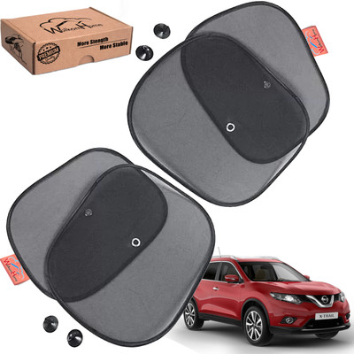 WolkomHome Side Window Sun Shade For Tata Indigo CS(Black)