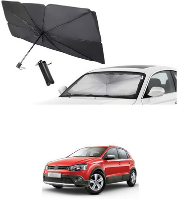 GONAMA Rear Window Sun Shade For Volkswagen Universal For Car(Silver)