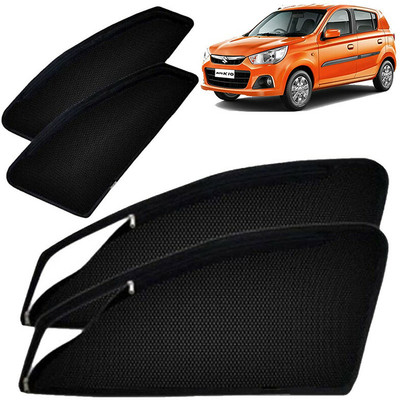 RAKRISH Rear Window, Side Window Sun Shade For Maruti Suzuki Alto K10(Black)