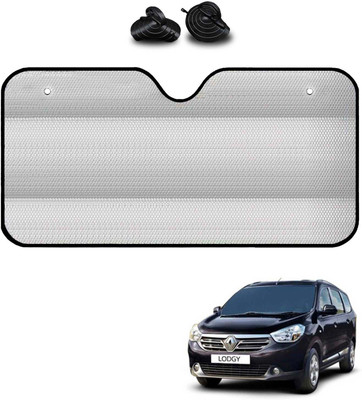 COSMOGEAR Windshield, Dashboard, Rear Window Sun Shade For Renault Lodgy(Silver)