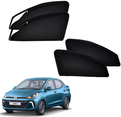 HARKRISH Side Window Sun Shade Aura(Black)