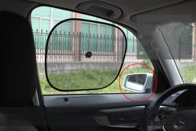 DvineAutoFashionZ Side Window Sun Shade For Maruti Suzuki 800, Universal For Car(Black)