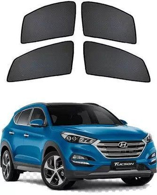 RAKRISH Rear Window, Side Window Sun Shade For Hyundai Tucson(Black)