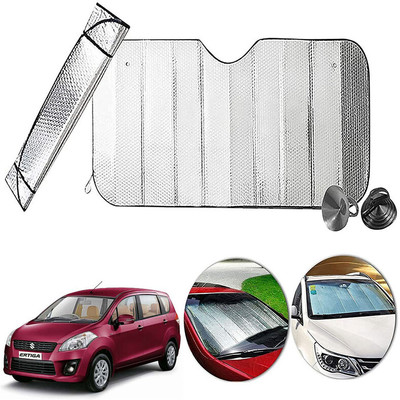 AUTO PEARL Dashboard, Windshield Sun Shade For Maruti Suzuki Ertiga(Silver)