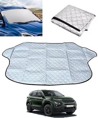 monolive Windshield Sun Shade For Tata Universal For Car(Silver)