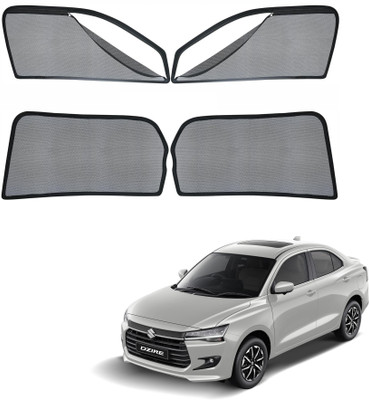 KOZDIKO Side Window Sun Shade For Maruti Suzuki New Dzire(Black)