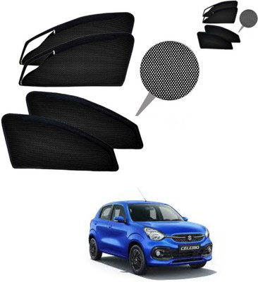 RAKRISH Rear Window, Side Window Sun Shade For Maruti Suzuki Celerio(Black)