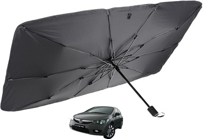 MOCKHE Windshield Sun Shade For Honda Civic(Silver)