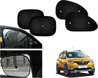 PEEPS STORE Side Window Sun Shade For Renault Triber(Black)