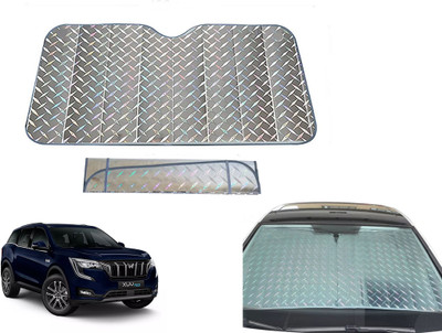 AUTO PEARL Dashboard, Windshield Sun Shade For Mahindra XUV 700(Grey)