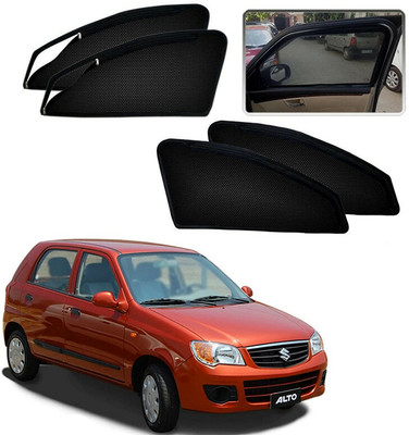 G ILIKA Rear Window, Side Window Sun Shade For Maruti Suzuki Alto(Black)