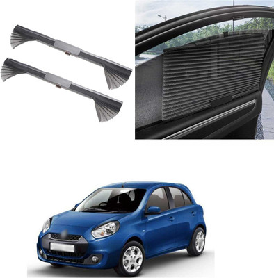 PRTEK Side Window Sun Shade For Renault Pulse(Grey)